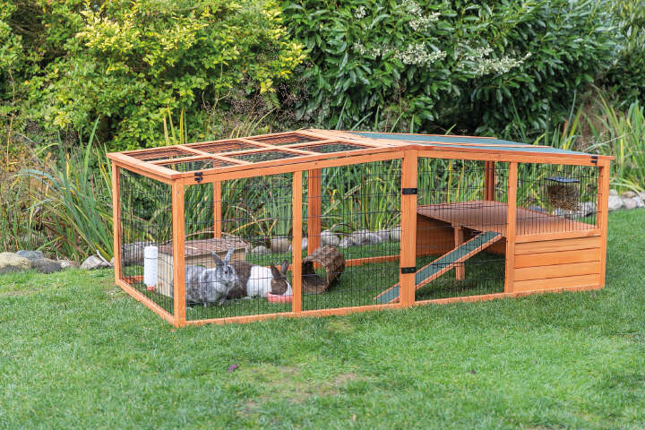 TRIXIE Freilaufgehege XL mit Abdeckung